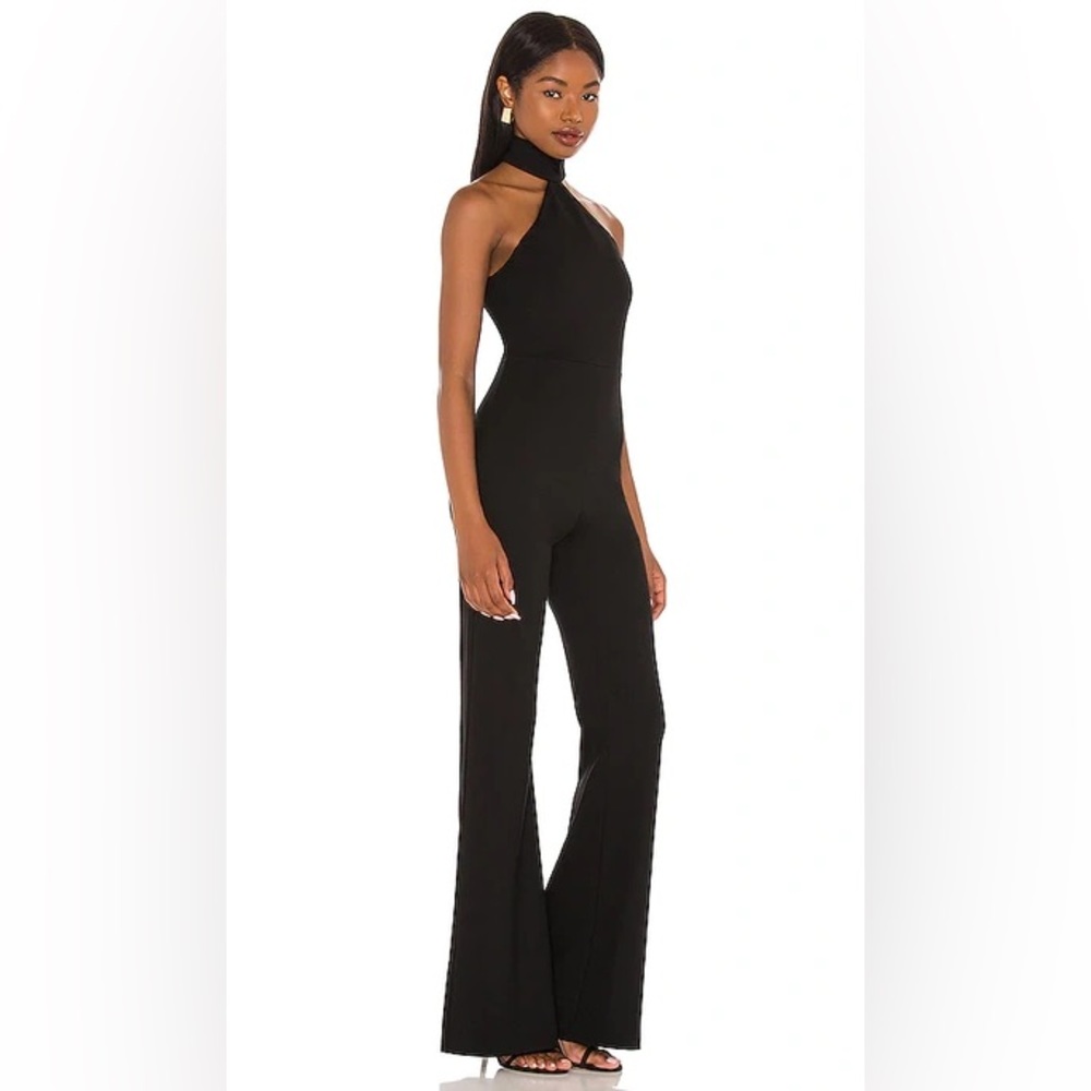 Amanda Uprichard Queens Jumpsuit in Black